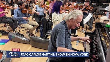 Maestro João Carlos Martins faz último concerto internacional nos EUA