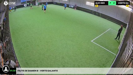 Faute de Damien B - Verts Galants