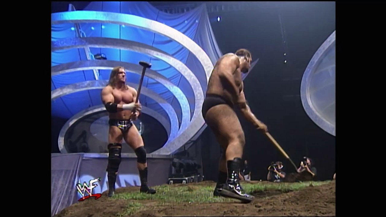 Undertaker & Big Show vs. Rock & Mankind - Buried Alive Match • SmackDown, Sept. 9, 1999