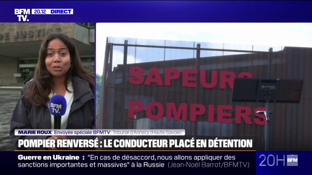 Pompier renversé à Évian-les-Bains lors d'un rodéo urbain: le conducteur a été mis en examen