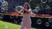 Spectacle de bulles - Manon