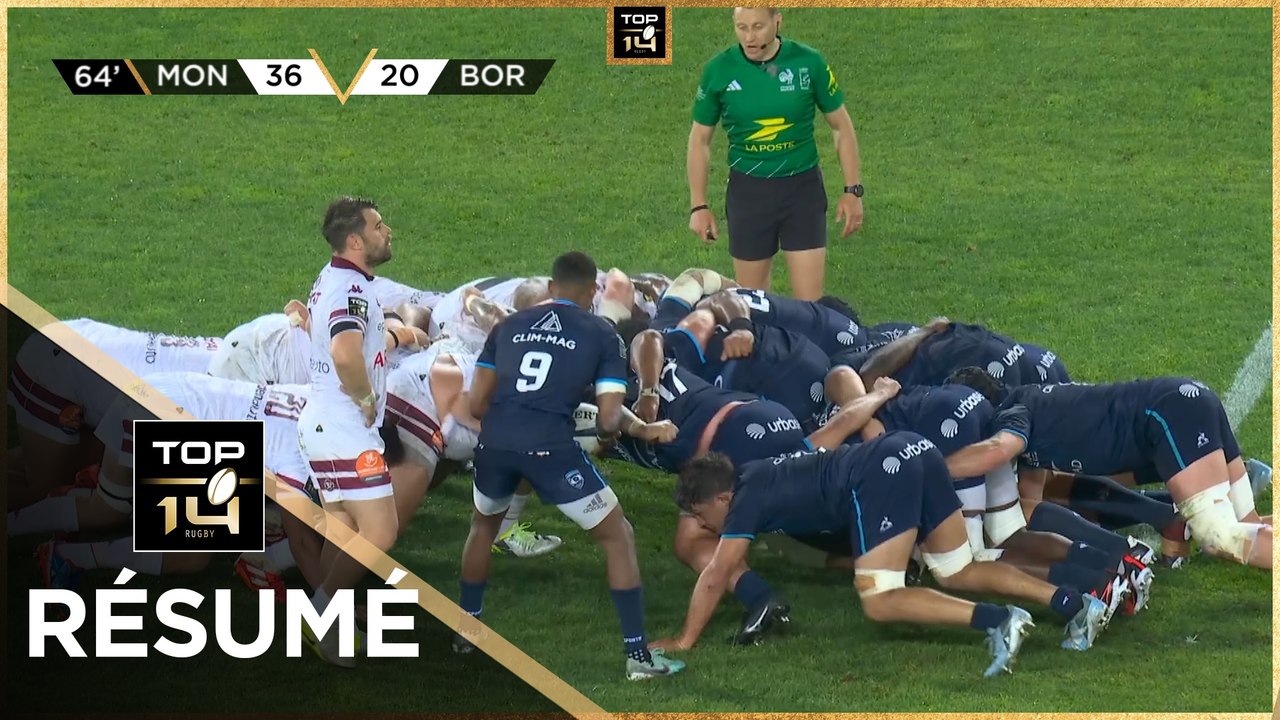 TOP 14 Saison 2024-2025 J23 - Résumé Montpellier Hérault Rugby - Union Bordeaux-Bègles