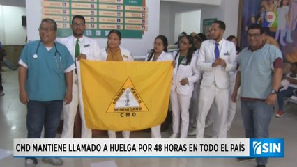 Huelga de 48 horas por CMD sujeto a cambio por espera de dialogo | Primera Emisión SIN