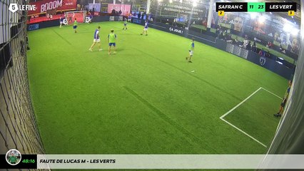 Faute de Lucas M - Les Verts