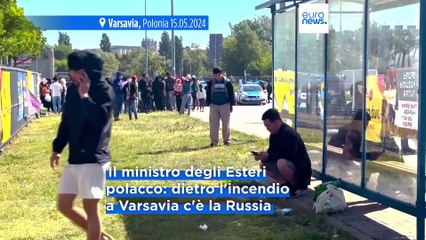 Polonia: "C'è la Russia dietro l'attacco incendiario al centro commerciale di Varsavia"