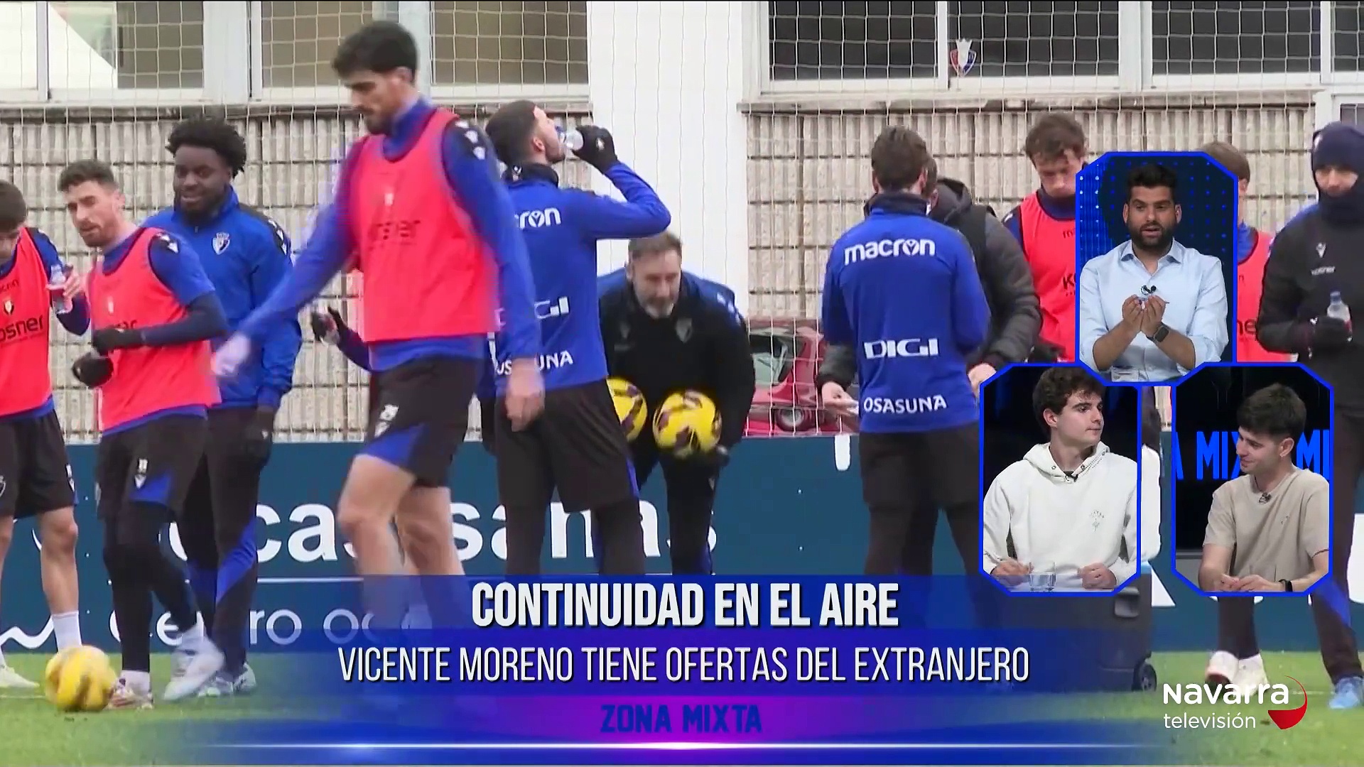 Zona Mixta 12/05/2025 Analizamos el empate de Osasuna ante el Betis junto a Rubén Díez de Osasuna 1920 y Álvaro Burusco de Fútbol Foral. Además, hablamos con Álvaro Garrido y Juan Luis Cisneros de la Mutilvera tras su ascenso a 2ªRFEF y con Martín Az
