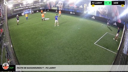 Faute de Sahanounou T - Fc Larny