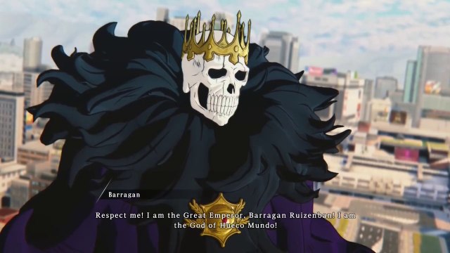 barragan all dialogue/cutscenes/secret story BLEACH Rebirth of Souls