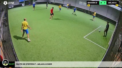 Faute de Steffen F - Milan A Chier