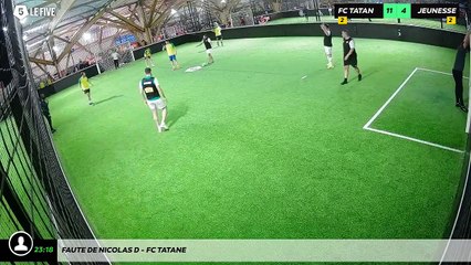 Faute de Nicolas D - Fc Tatane