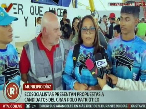 Nueva Esparta | Movimientos ecologistas expresan su apoyo a la candidata Marisel Velásquez