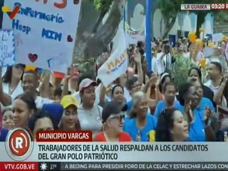 La Guaira | Sector salud ratificó su compromiso y apoyo al candidato José Alejandro Terán