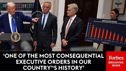 Trump Explains And Celebrates Executive Order To Lower Drug Prices