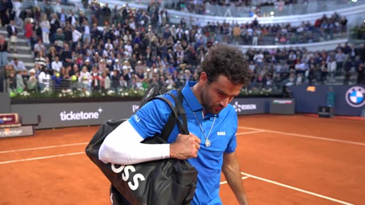 Rome - "Désolé Matteo ! Soigne-toi bien", le superbe message de Ruud après la sortie en larmes de Berrettini