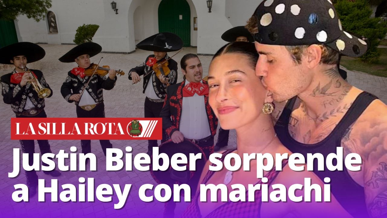 Justin Bieber sorprende a Hailey con mariachi y canta “Cielito Lindo”