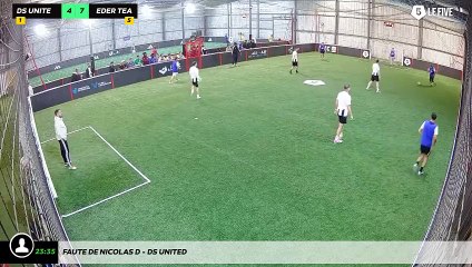 Faute de Nicolas D - Ds United