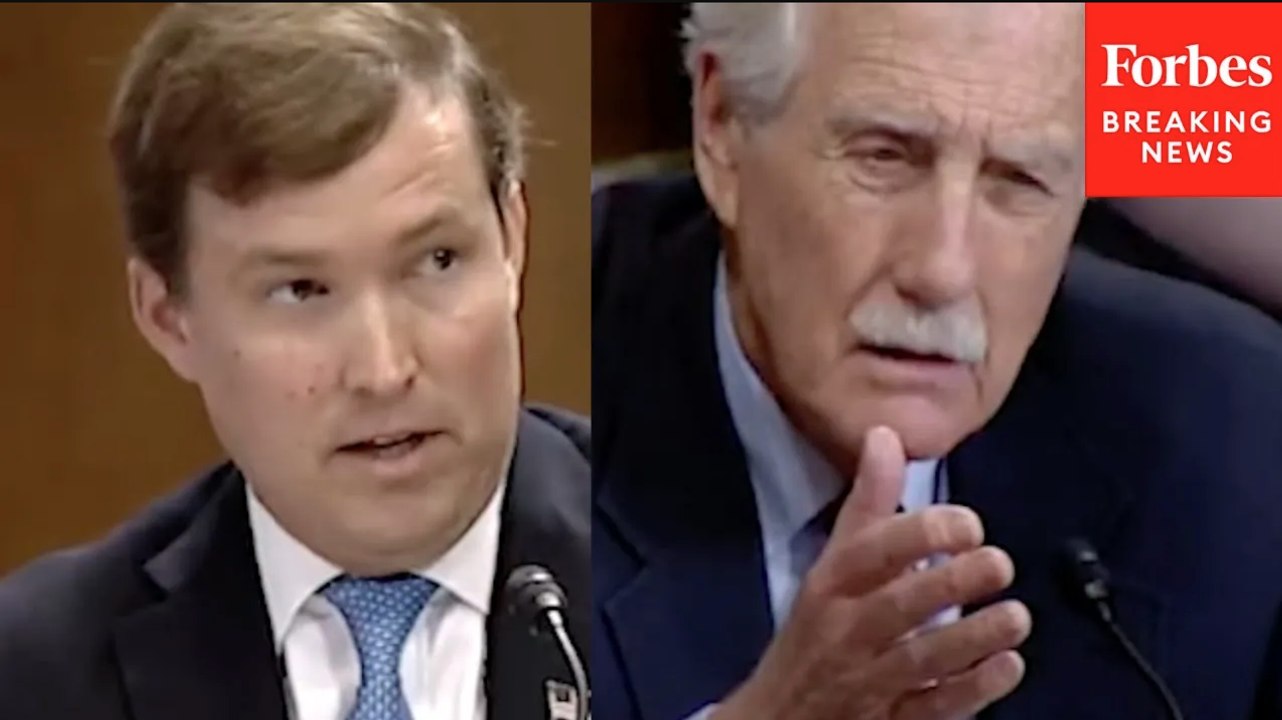 Angus King Grills Trump DoI Nom On Admin Cancelling Approved Permits For Renewable Energy Projects