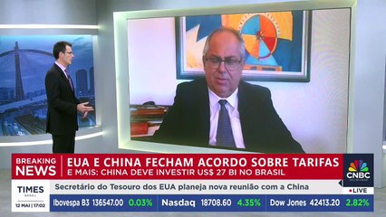 Brasil atrai R$ 27 bilhões da China enquanto superpotências suspendem tarifaço; especialista explica