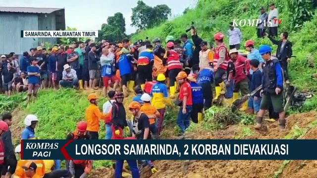 Ibu dan Anak Korban Longsor Samarinda Ditemukan Meninggal Dunia, 2 Orang Lain Masih Dicari