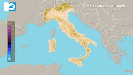 Martedì 13 maggio: accumuli piogge
