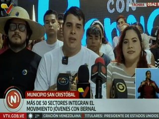 Táchira | Sectores del turismo y cultura se unen al movimiento "Jóvenes con Bernal"
