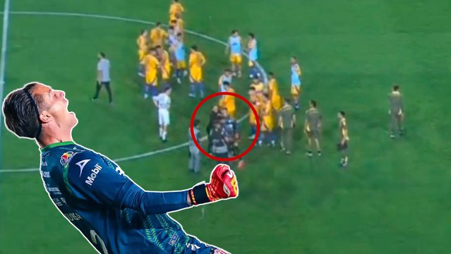 Ezequiel Unsain agrede a camarógrafo de Azteca Deportes tras la eliminación de Necaxa ante Tigres