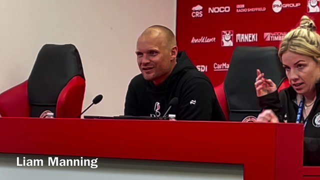 Bristol City boss Liam Manning reflects on defeat to Sheffield United