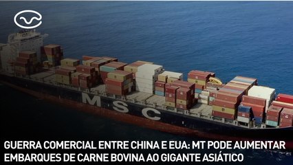 Guerra comercial entre China e EUA: MT pode aumentar embarques de carne bovina ao gigante asiático