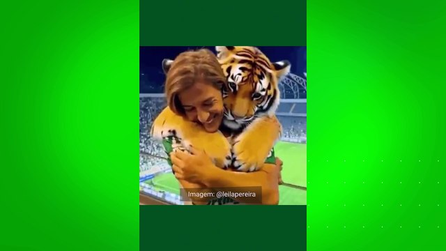 Leila comemora gol de Vitor Roque com vídeo nas redes sociais