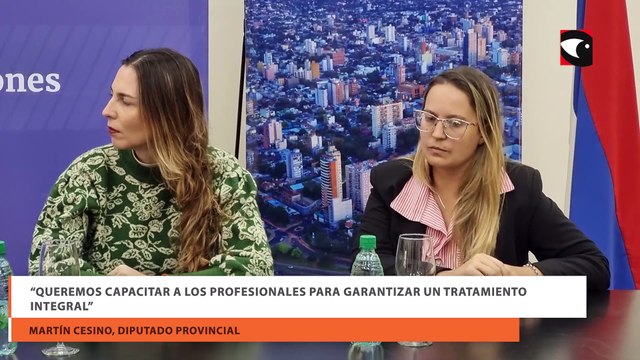 “Queremos capacitar a los profesionales para garantizar un tratamiento integral”