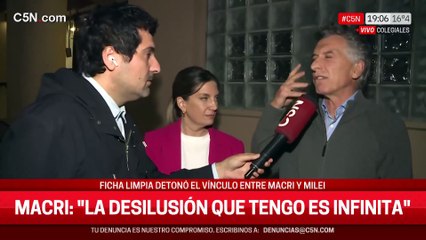 Macri tildó de alucinoide a Milei