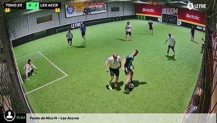Toho Zz - Les Accros 12/05 à 21:39 - Football Terrain 1 (LeFive Pau)