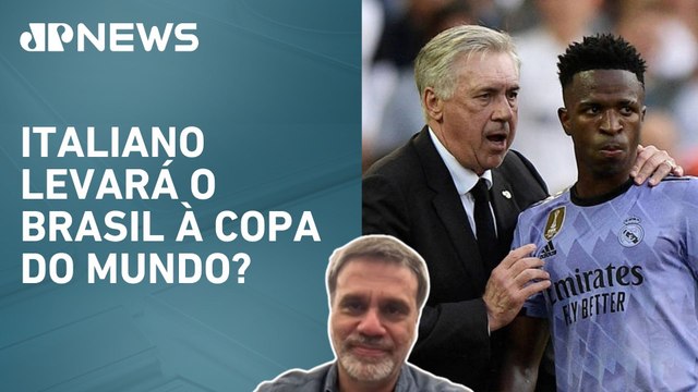 Seleção Brasileira anuncia Carlo Ancelotti como novo técnico de futebol