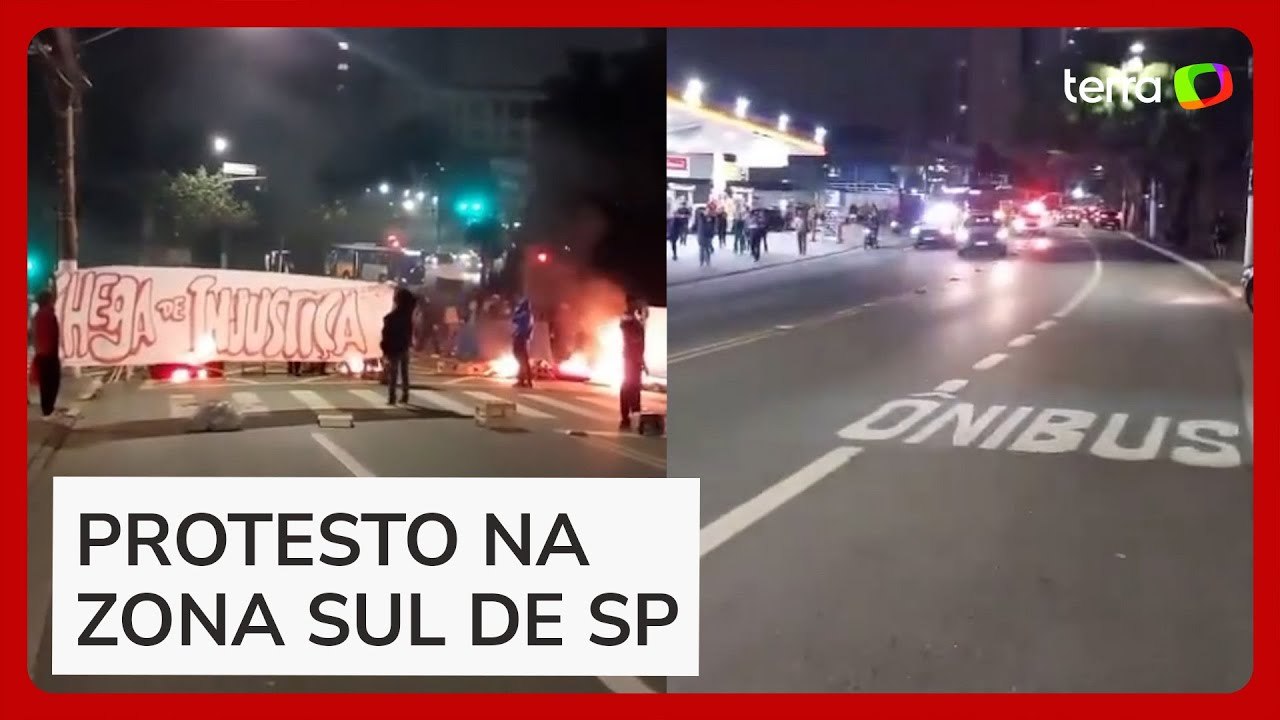 Manifestantes ateiam fogo e bloqueiam avenidas em Paraisópolis após morte de jovem em ação da PM
