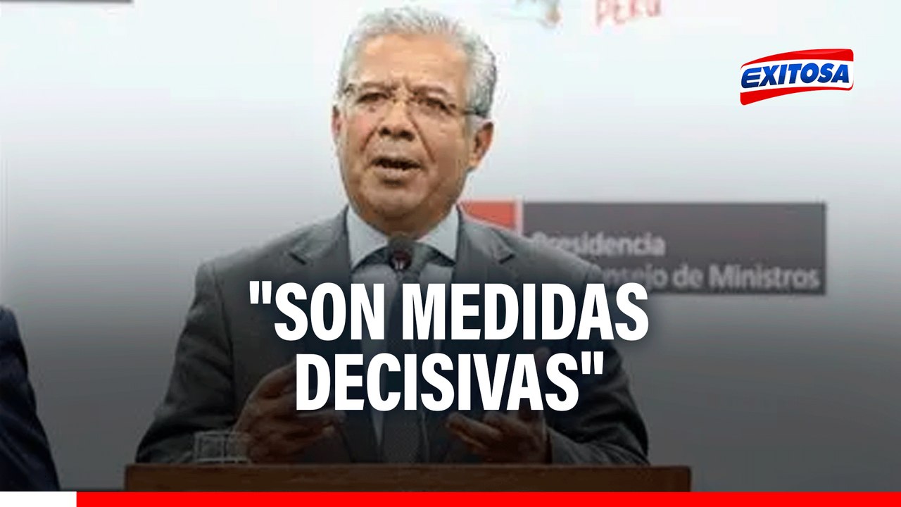 Ministro de Defensa pide unidad para combatir al crimen en Pataz: "Son medidas decisivas"