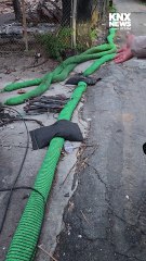 LASD deputy spots pile of copper wires during looter patrol in Altadena