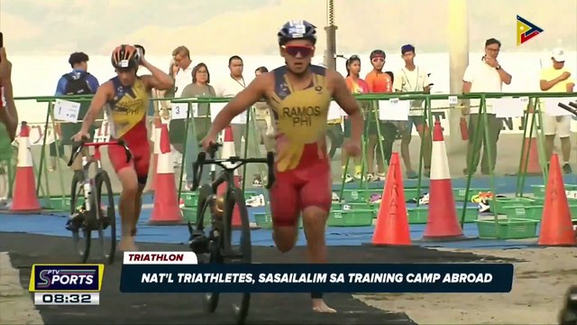 National Triathletes, sasailalim sa training camp abroad