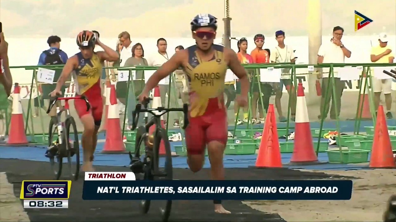 National Triathletes, sasailalim sa training camp abroad