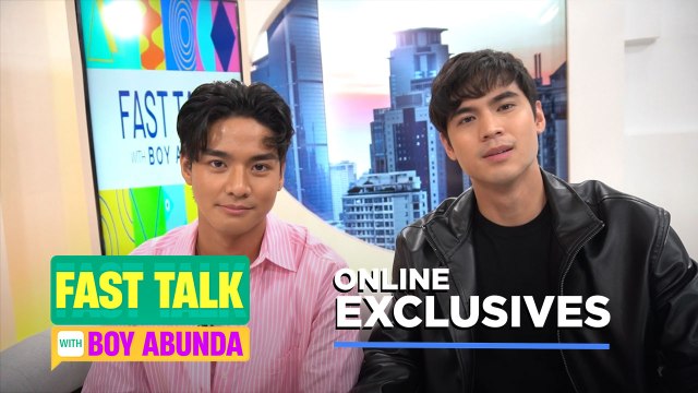 Fast Talk with Boy Abunda: Michael Sager and Emilio Daez | (Online Exclusive)