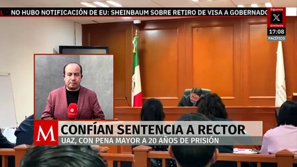 Fiscalía de Zacatecas confía en sentenciar al rector de la UAZ con una pena mayor a 20 años