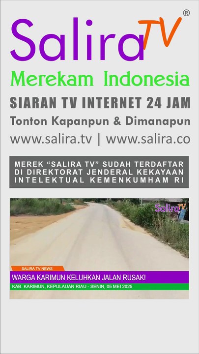 Warga Karimun Keluhkan Jalan Rusak!, Katanya Perubahan?