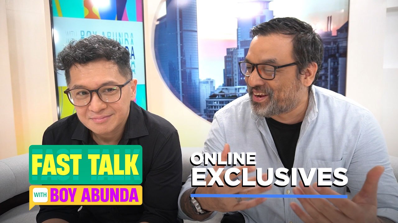 Fast Talk with Boy Abunda: Bernard Palanca and Chuckie Dreyfus | (Online Exclusive)