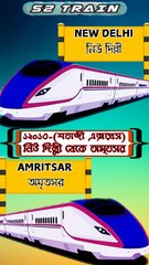 নিউ দিল্লী থেকে অমৃতসর ট্রেন | ১২০১৩ শতাব্দী এক্সপ্রেস | New Delhi to Amritsar train