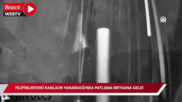 Filipinler'deki Kanlaon Yanardağı'nda patlama meydana geldi