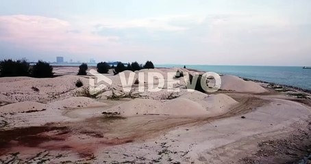 4K DRONE FOOTAGE MELAKA SAND DUNES