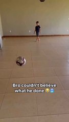 The way he just walked away straight after... Lil bro got a first touch like Prime Marcelo.