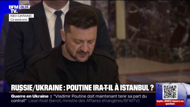 Russie/Ukraine: Vladimir Poutine se rendra-t-il à Istanbul pour rencontrer Volodymyr Zelensky?