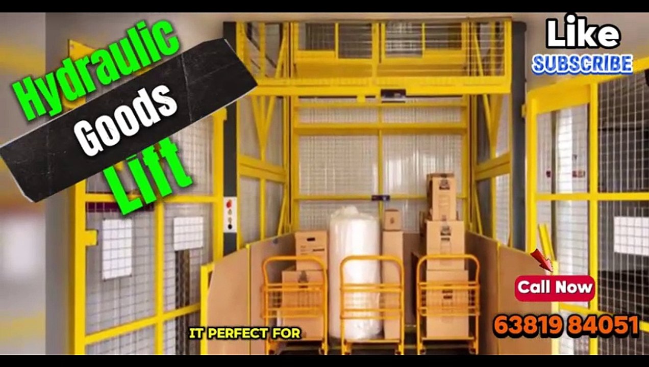 Heavy Duty Goods Lift Manufacturers