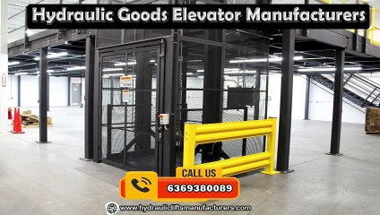 Hydraulic Goods Elevator Manufacturers