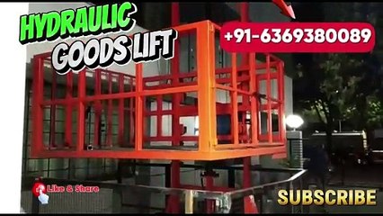 Hydraulic Goods Lift Manufacturers